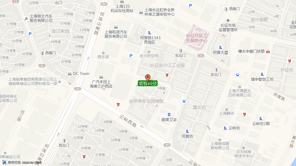 塔智科技地图